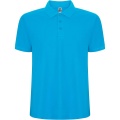 Pegaso Premium short sleeve kids polo, Turquois