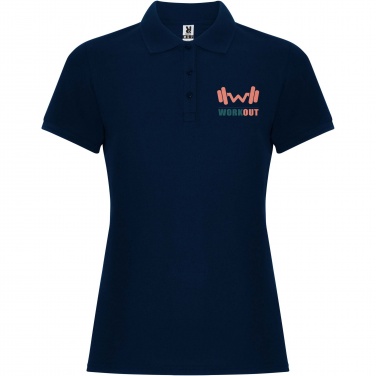 Logo trade promotional products image of: Pegaso Premium short sleeve women's polo