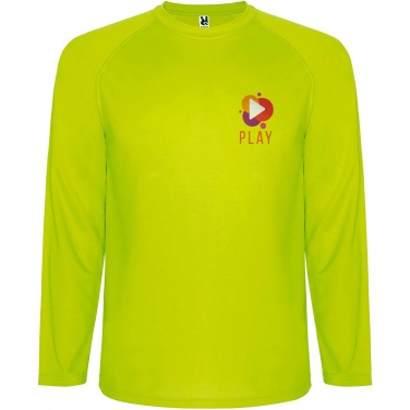 Logo trade promotional merchandise picture of: Montecarlo long sleeve men's sports t-shirt