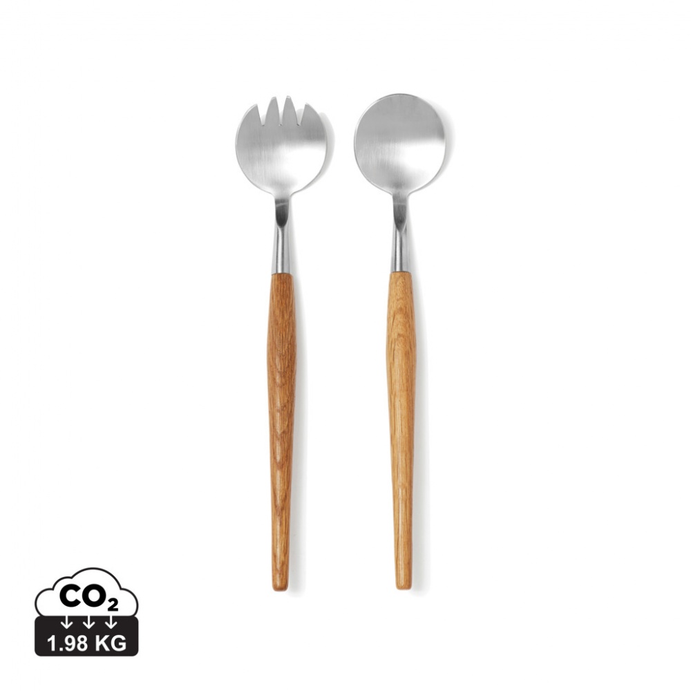 Logotrade promotional giveaway image of: VINGA Retro serving cutlery