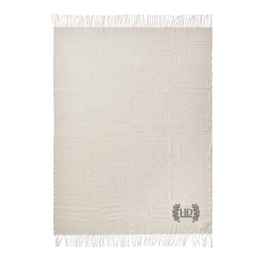 Logo trade promotional gift photo of: VINGA Lenox blanket