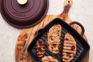 Logotrade promotional gift picture of: VINGA Monte enamelled grill pan