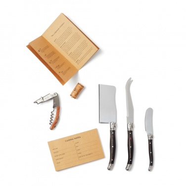 Logo trade promotional products image of: VINGA Gigaro cheese knives