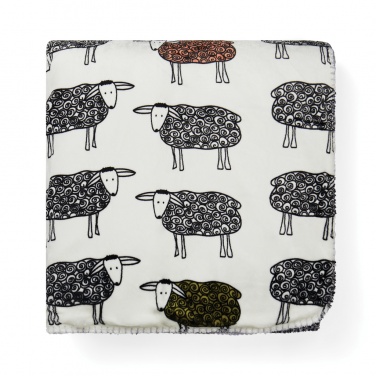 Logo trade promotional giveaways image of: VINGA Sheep GRS recycled PET pile blanket