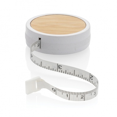 Logo trade promotional product photo of: RCS recycled plastic & bamboo tailor tape