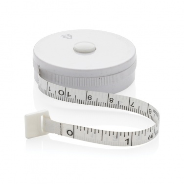 Logo trade promotional merchandise image of: RCS recycled plastic & bamboo tailor tape