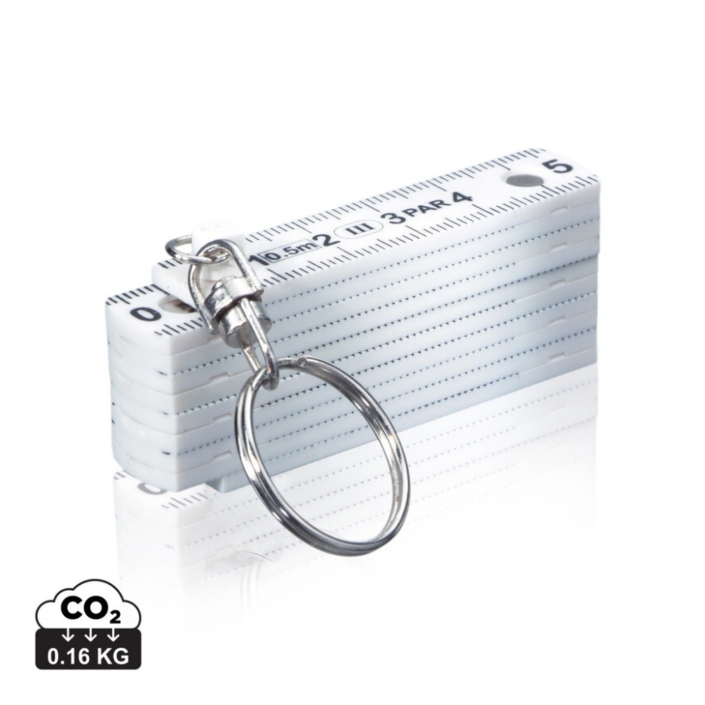 Logo trade business gift photo of: Mini folding rule