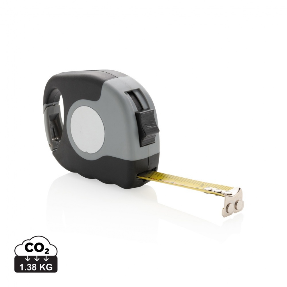 Logo trade corporate gift photo of: Measuring tape with carabiner