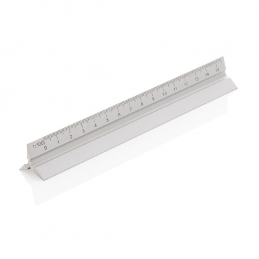 Logotrade promotional merchandise picture of: 15cm. Aluminum triangular ruler