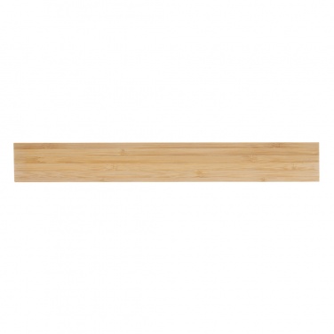 Logotrade promotional product image of: Timberson extra thick 30cm double sided bamboo ruler