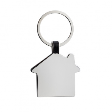 Logotrade promotional products photo of: RCS recycled zinc alloy house keyring