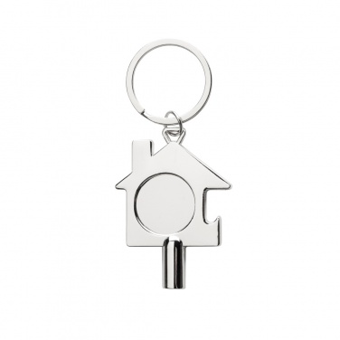 Logotrade promotional item picture of: RCS recycled zinc alloy 3 in 1 keychain