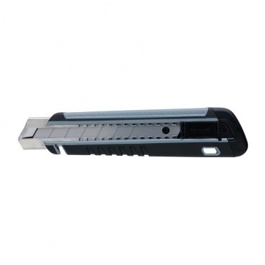 Logotrade promotional merchandise image of: Refillable RCS rplastic heavy duty snap-off knife soft grip