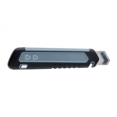 Logotrade corporate gift picture of: Refillable RCS rplastic heavy duty snap-off knife soft grip