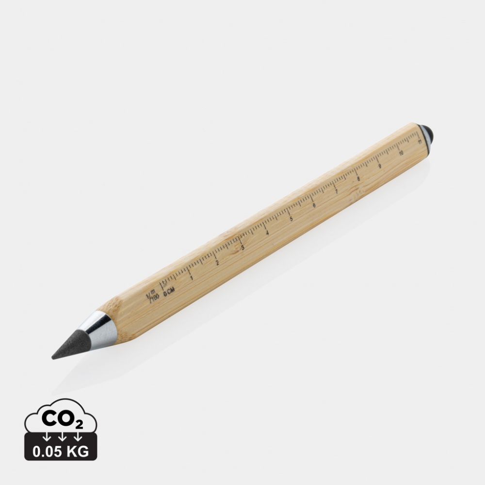 Logo trade advertising products picture of: Eon bamboo infinity multitasking pen