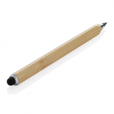 Logotrade promotional item image of: Eon bamboo infinity multitasking pen