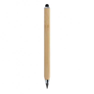 Logo trade promotional item photo of: Eon bamboo infinity multitasking pen