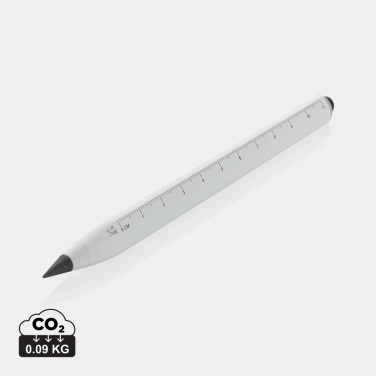 Logotrade promotional product image of: Eon RCS recycled aluminum infinity multitasking pen