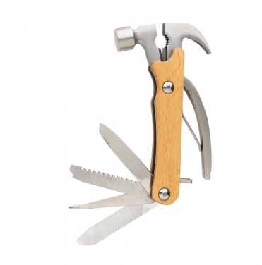 Logotrade promotional item picture of: Wooden multi-tool hammer