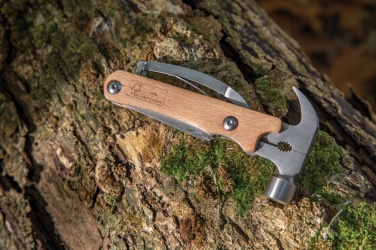 Logotrade corporate gift image of: Wooden multi-tool hammer