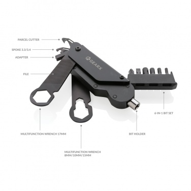 Logotrade promotional gift image of: Gear X bicycle tool