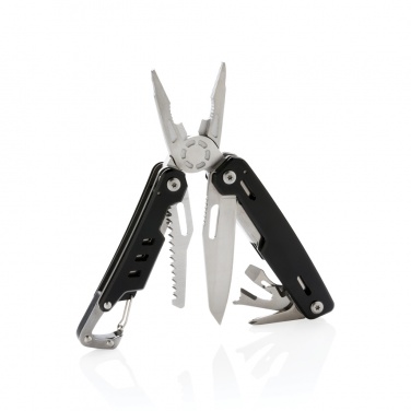 Logo trade promotional gift photo of: Solid multitool with carabiner