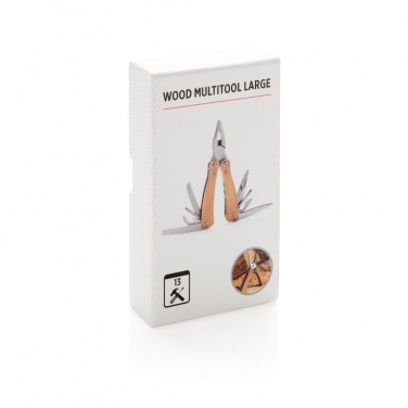 Logo trade advertising products image of: Wood multitool