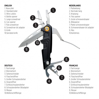 Logotrade promotional products photo of: Excalibur tool with bit set