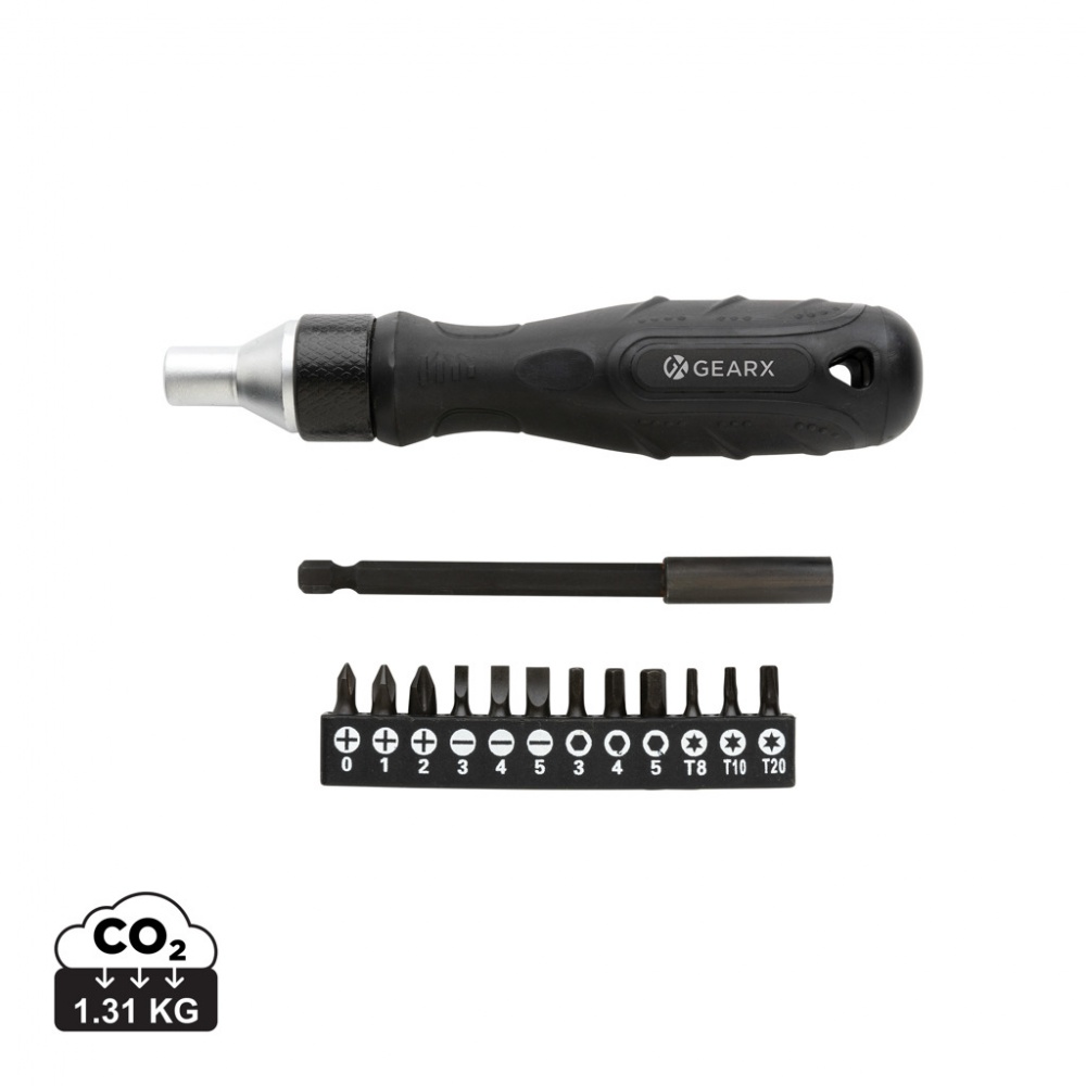 Logotrade advertising product image of: Gear X ratchet screwdriver