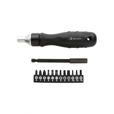 Logo trade promotional merchandise image of: Gear X ratchet screwdriver