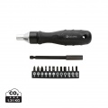 Gear X ratchet screwdriver, black