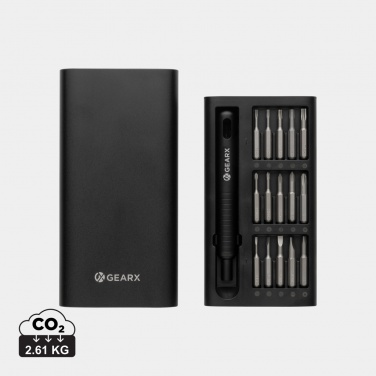 Logo trade corporate gift photo of: Gear X 31 in 1 precision screwdriver set