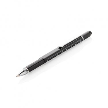 Logo trade advertising product photo of: 5-in-1 aluminium toolpen