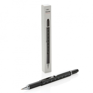 Logotrade promotional giveaway picture of: 5-in-1 aluminium toolpen