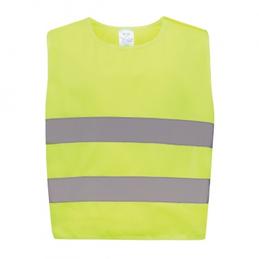 Logo trade promotional gifts picture of: GRS recycled PET high-visibility safety vest 3-6 years