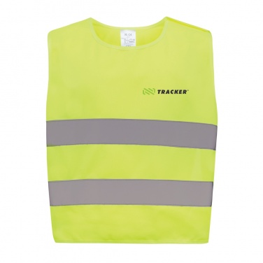 Logotrade promotional item picture of: GRS recycled PET high-visibility safety vest 3-6 years