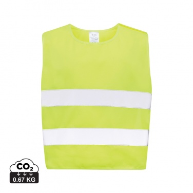 Logo trade promotional products picture of: GRS recycled PET high-visibility safety vest 3-6 years