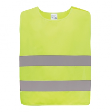 Logo trade promotional items picture of: GRS recycled PET high-visibility safety vest 7-12 years