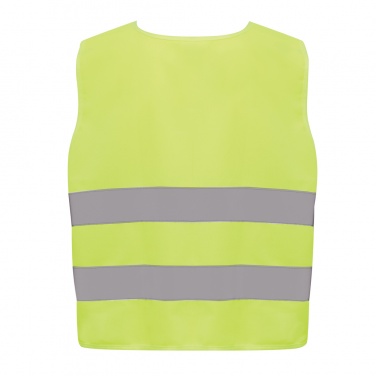 Logo trade promotional item photo of: GRS recycled PET high-visibility safety vest 7-12 years