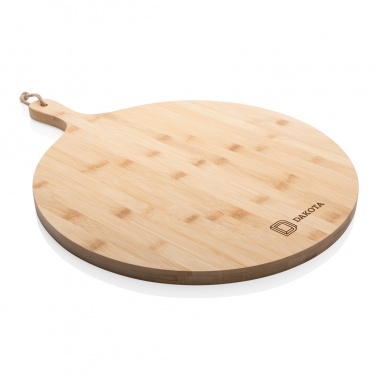 Logo trade advertising products image of: Ukiyo bamboo round serving board