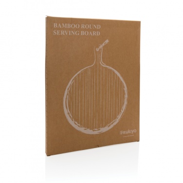 Logotrade corporate gift picture of: Ukiyo bamboo round serving board