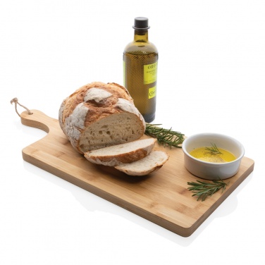 Logo trade corporate gifts picture of: Ukiyo bamboo rectangle serving board