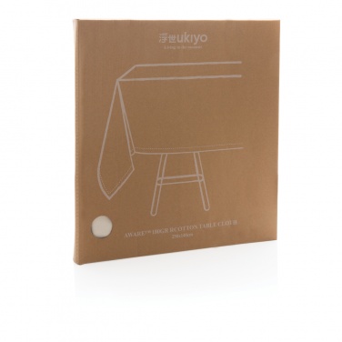 Logotrade promotional products photo of: Ukiyo Aware™ 180gr rcotton table cloth 250x140cm