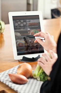 Logo trade corporate gift photo of: Chef tablet stand with touchpen