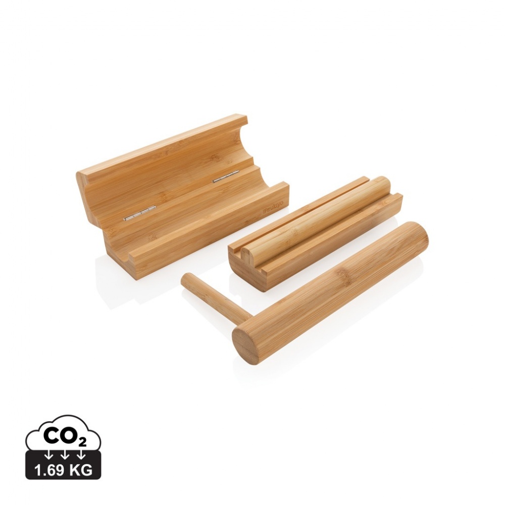 Logo trade corporate gifts image of: Ukiyo bamboo sushi making set