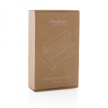 Logo trade business gift photo of: Ukiyo bamboo sushi making set