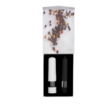 Logo trade business gift photo of: Electric pepper and salt mill set