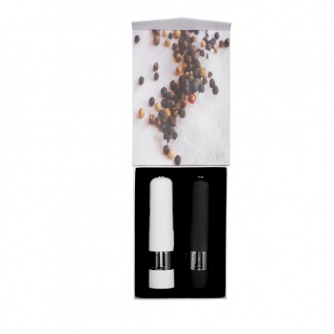 Logotrade promotional giveaways photo of: Electric pepper and salt mill set