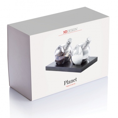 Logo trade advertising products image of: Planet pepper & salt set