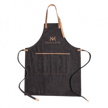 Logo trade promotional product photo of: Deluxe canvas chef apron